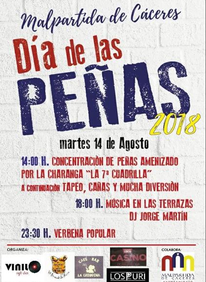 Mañana martes se celebra el Día de las Peñas