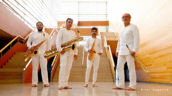  Cuarteto SIGMA Project, principales protagonistas de la velada musical.