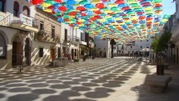 Plaza Mayor de Malpartida de Cáceres 