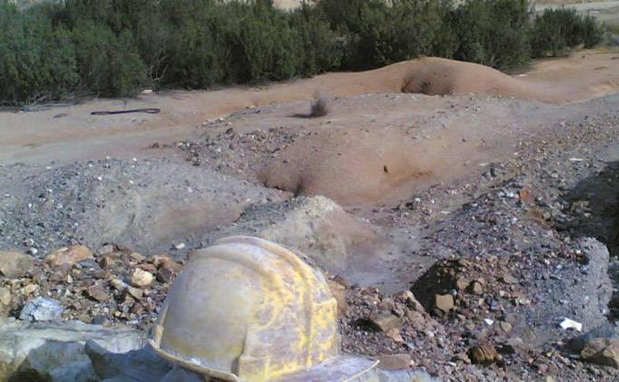 Explotación de la mina La Parrilla 