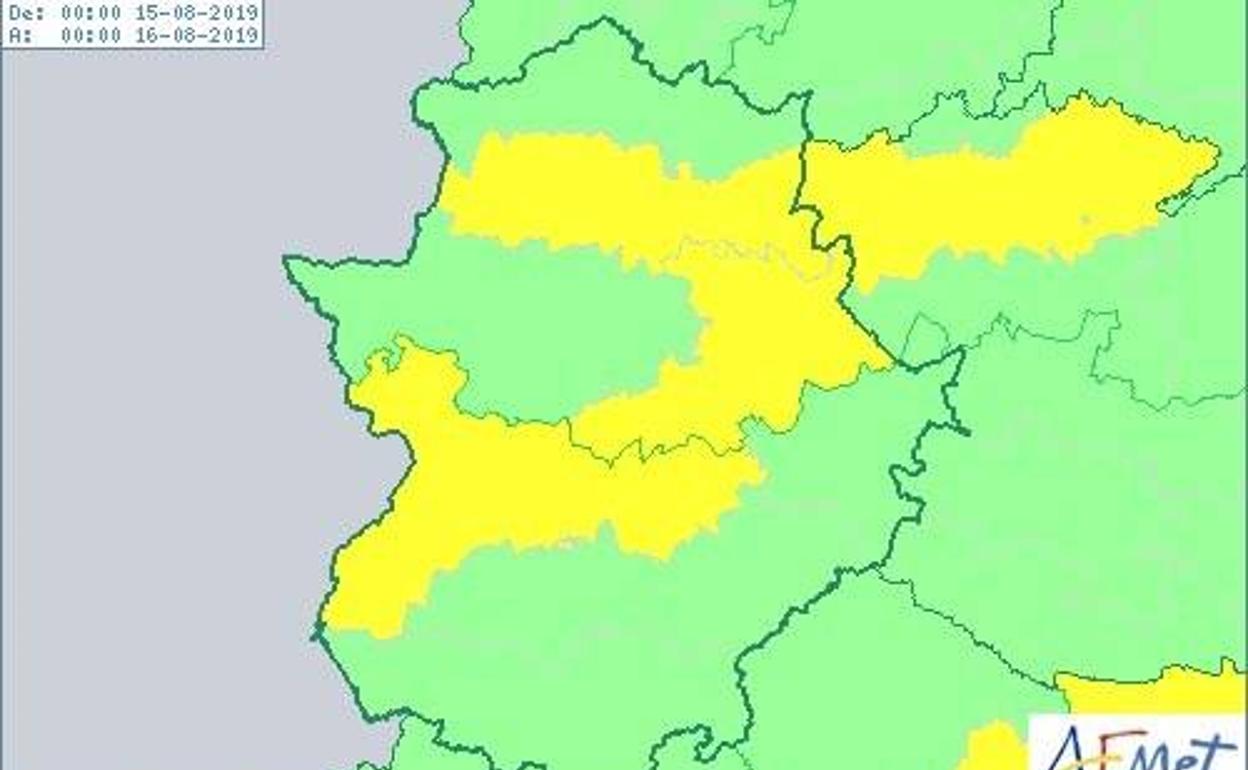 La zona de Miajadas, en alerta amarilla por altas temperaturas para este jueves
