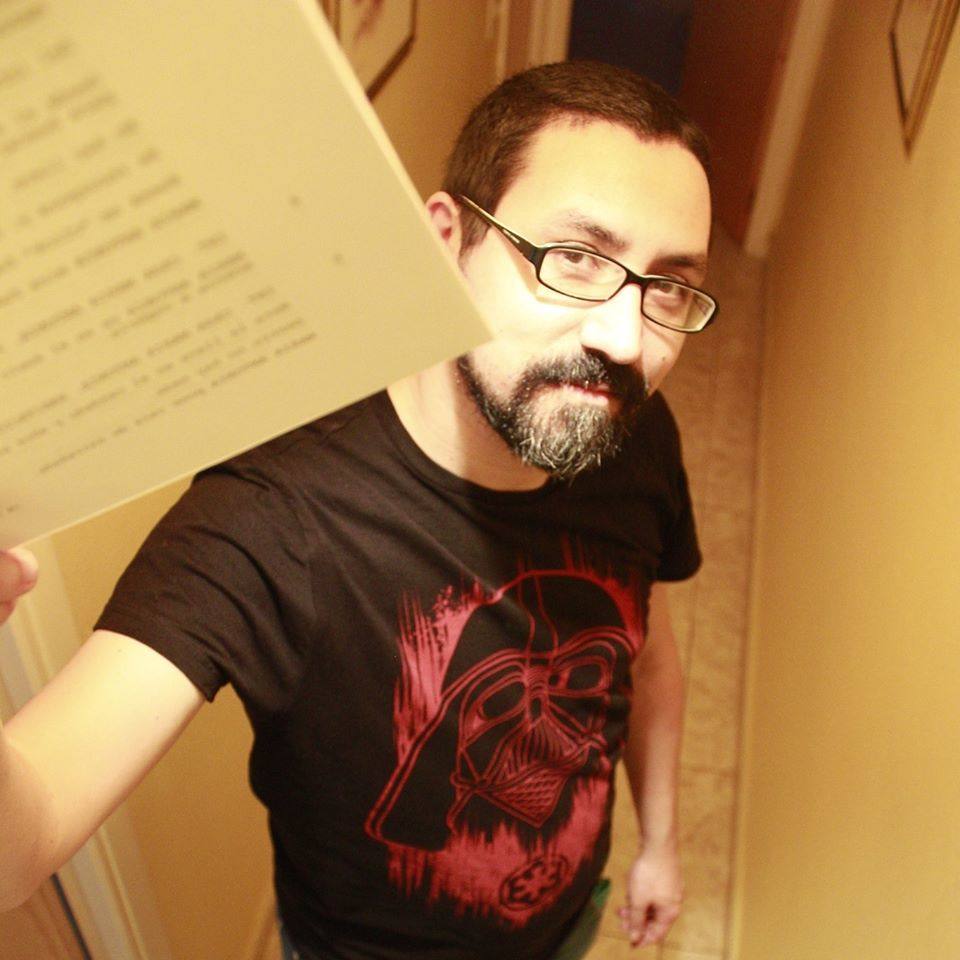 El guionista miajadeño Eduardo Sosa Arias / 