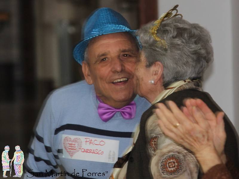 Festival del amor y la amistad celebrado en la residencia el Día de San Valentín 