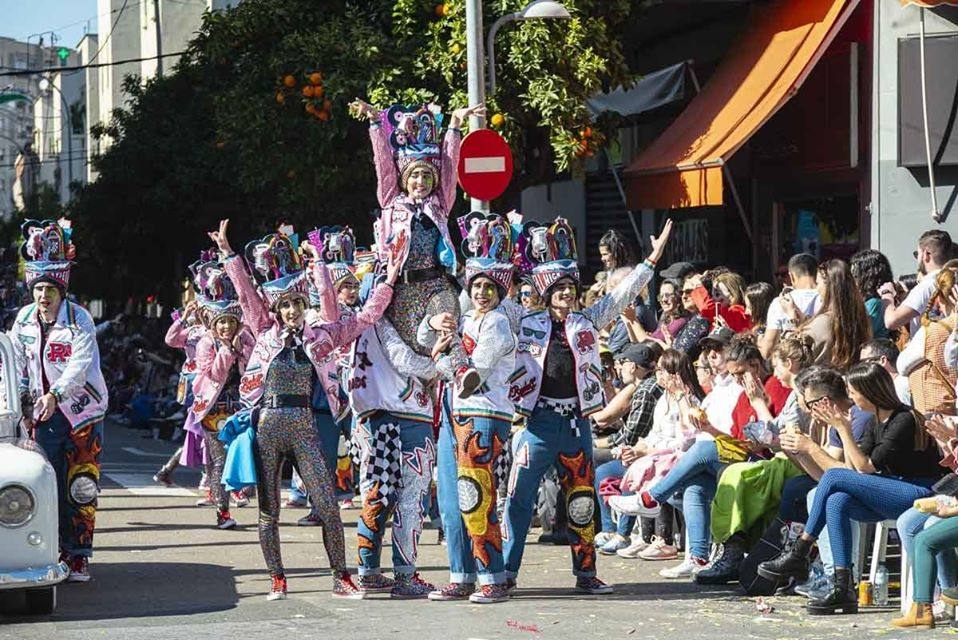 Un gran trabajo de coreografía que pusieron en práctica en la capital pacense 