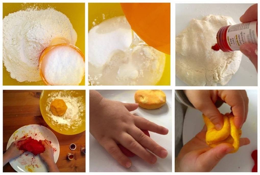 Los pequeños pueden realizar plastilina casera de una forma sencilla 