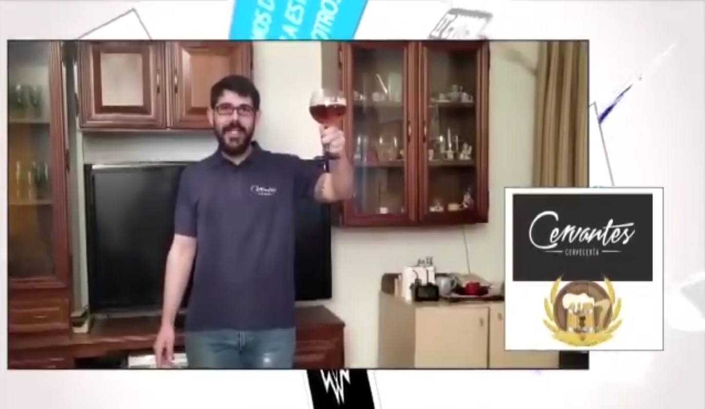 Los dueños de la cervecería Cervantes dan ánimos a sus vecinos y a sus compañeros autónomos 