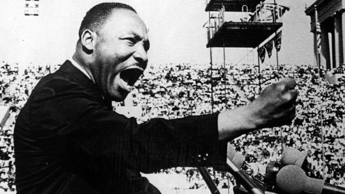 Martin Luther King consiguió revolucionar al mundo entero con su discurso 'I have a dream' 