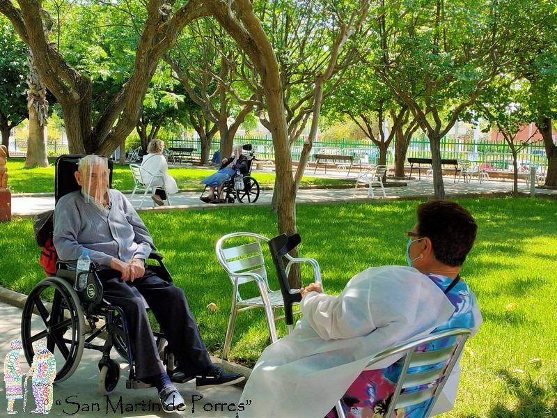 Los mayores han echado de menos a sus familiares en esta difícil situación 