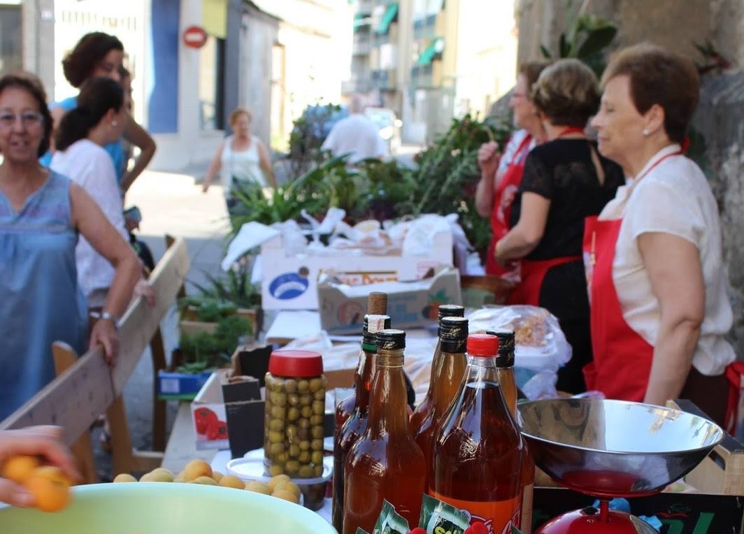 Las 'Mesas de San Antonio' del pasado año 2019 