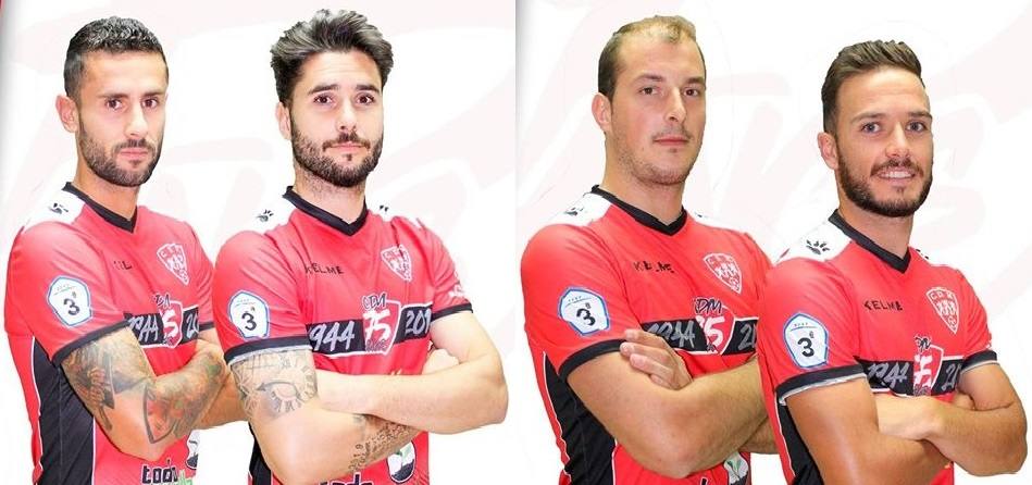 (Izq. a dcha. Álex Jiménez, Rubén Tena, Mané y Cristian) 