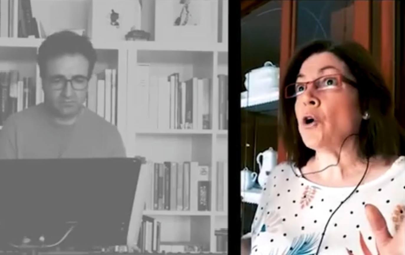 Montse de Gracia interpreta 'Un clavel' de Rocío Jurado, acompañada al piano 