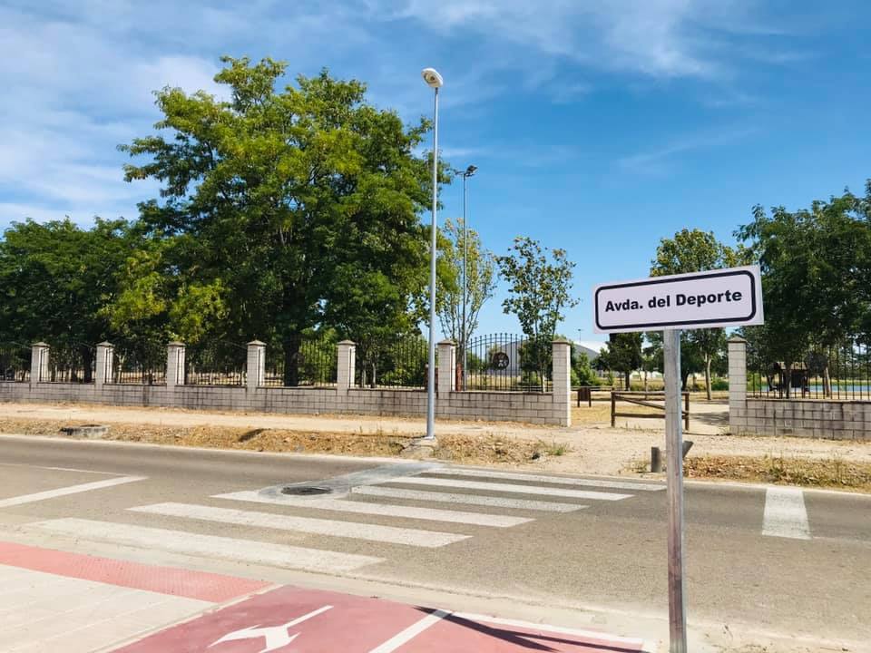 La avenida comienza desde la rotonda de la gasolinera 