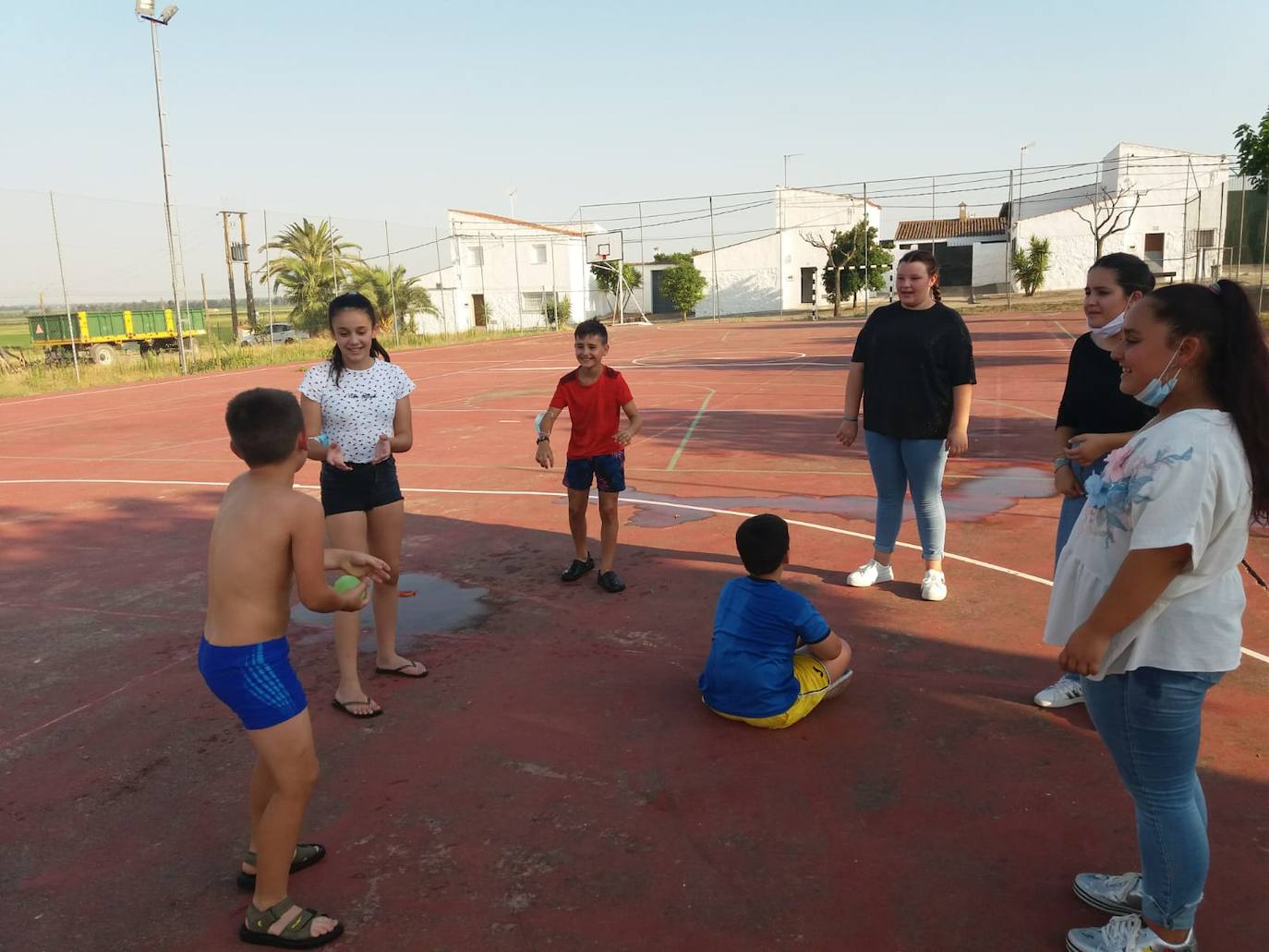 El grupo está formado por un máximo de diez niños y niñas 