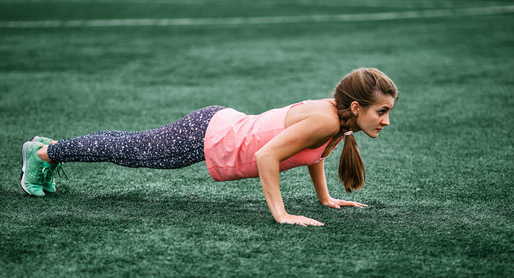 Sesión de entrenamiento funcional 