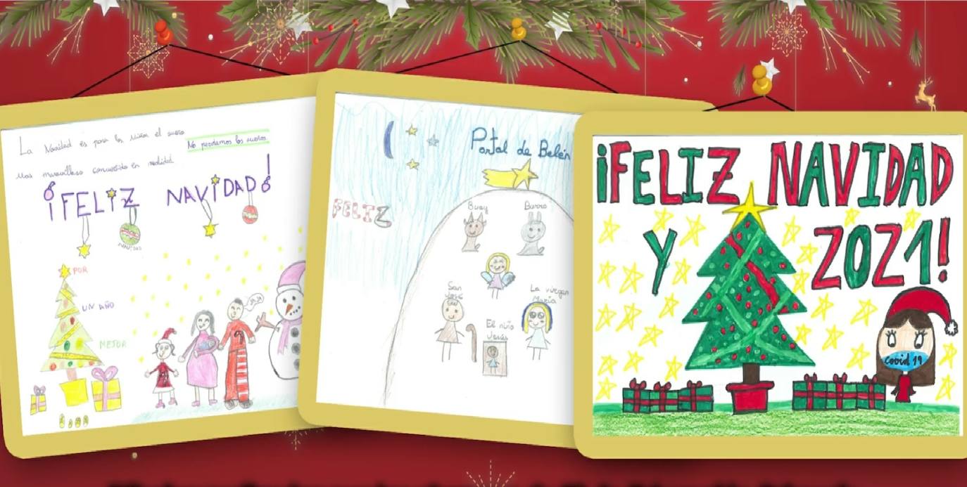 El Ayuntamiento de Miajadas desea una feliz Navidad con ayuda de los alumnos de los centros educativos