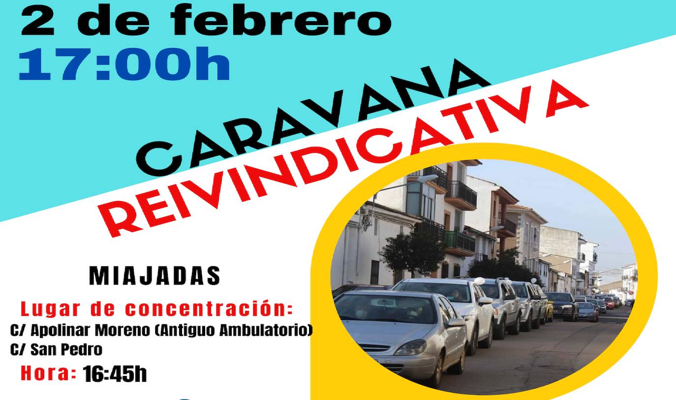 Caravana en apoyo a los autónomos, profesionales y empresarios