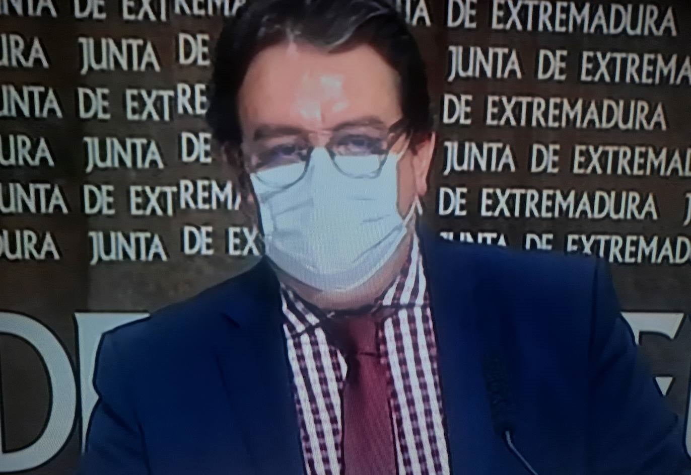 José María Vergeles en la rueda de prensa de esta tarde 