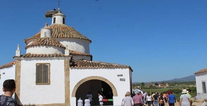Imagen de archivo de la peregrinación del Lunes de Pascua a la Ermita del Santo 