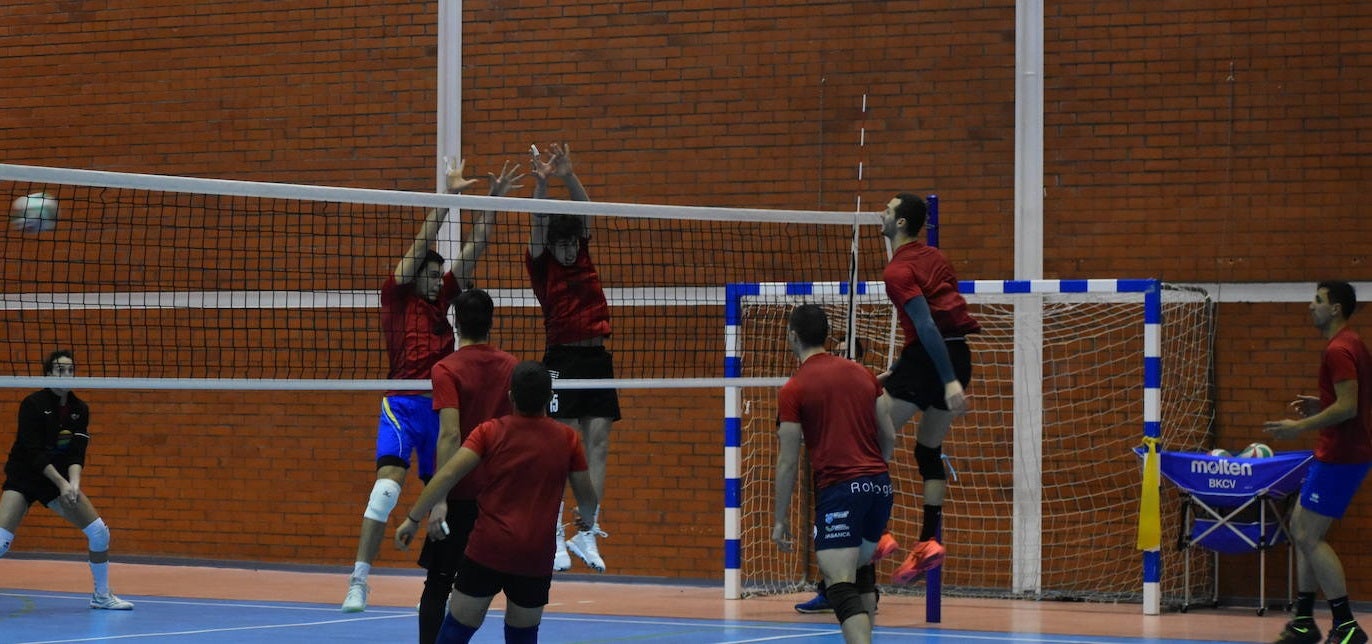 Uno de los entrenamientos del equipo miajadeño, que apenas descansaba un día por semana 