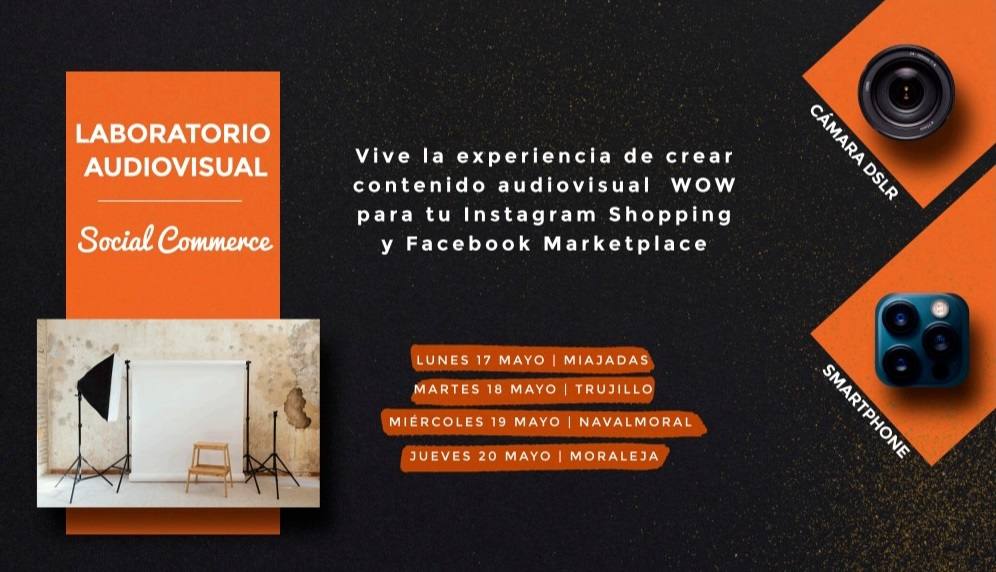 Los pequeños empresarios miajadeños podrán asistir a un programa de formación audiovisual de 'Social Commerce'