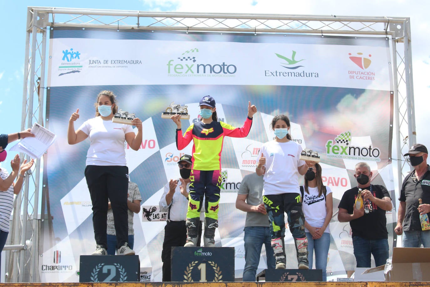 Delia Dionisio fue la primera clasificada en la categoría Mx Féminas 
