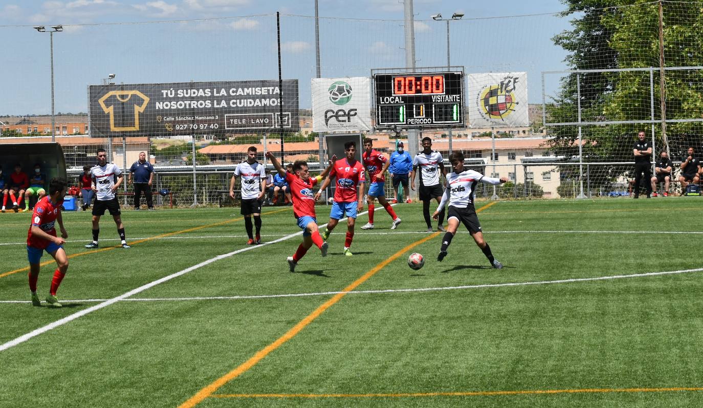 Partido de play off disputado el pasado domingo entre el Diocesano y el Miajadas 