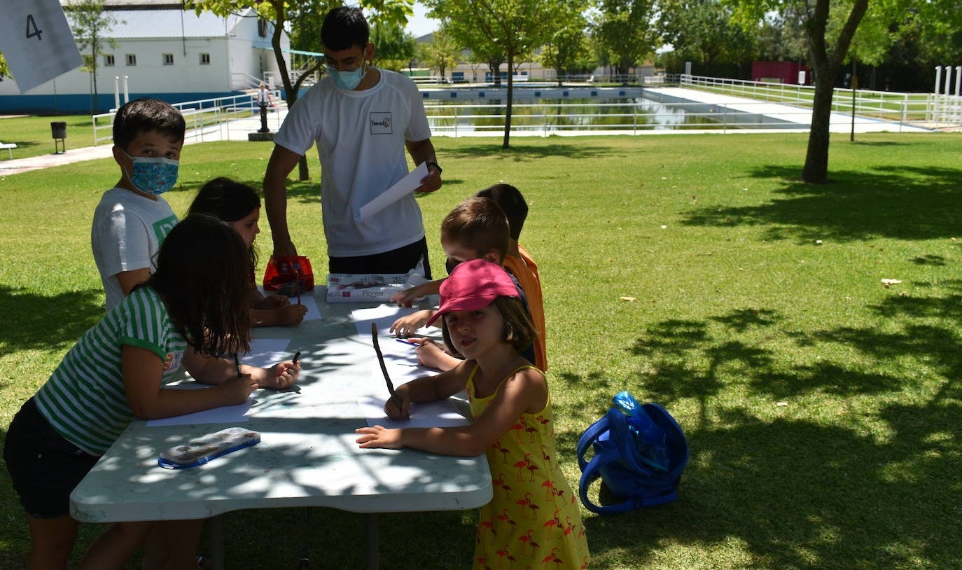 Uno de los grupos de la Escuela de verano infantil del año pasado 