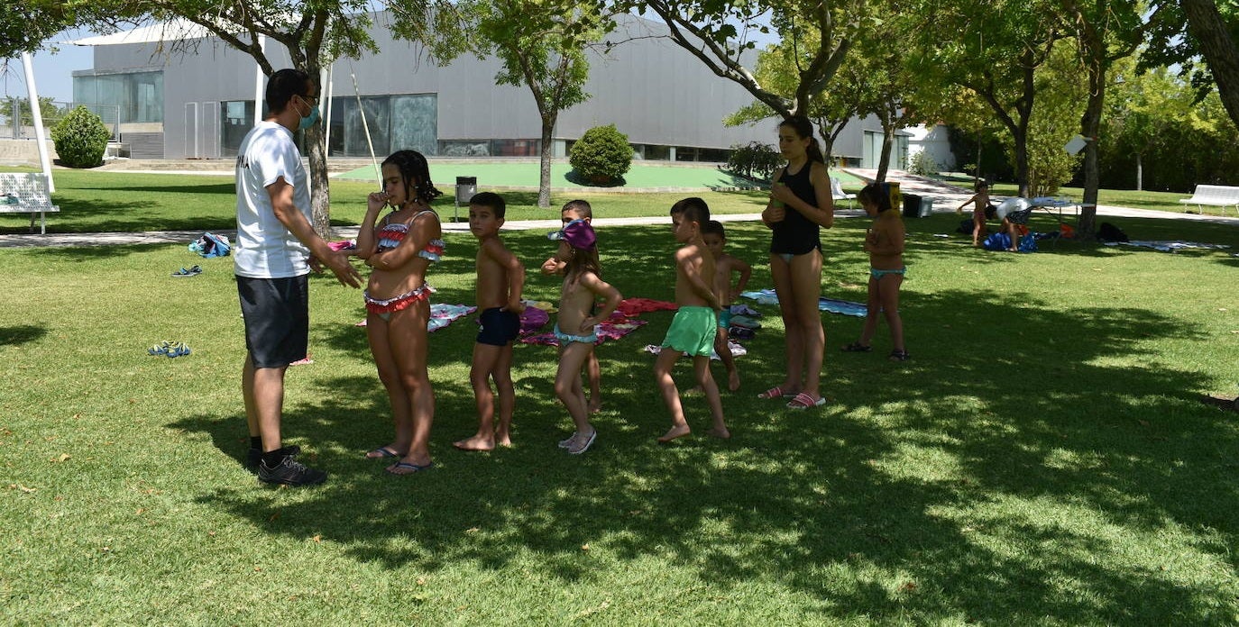 Uno de los grupos de la escuela de verano del pasado año 