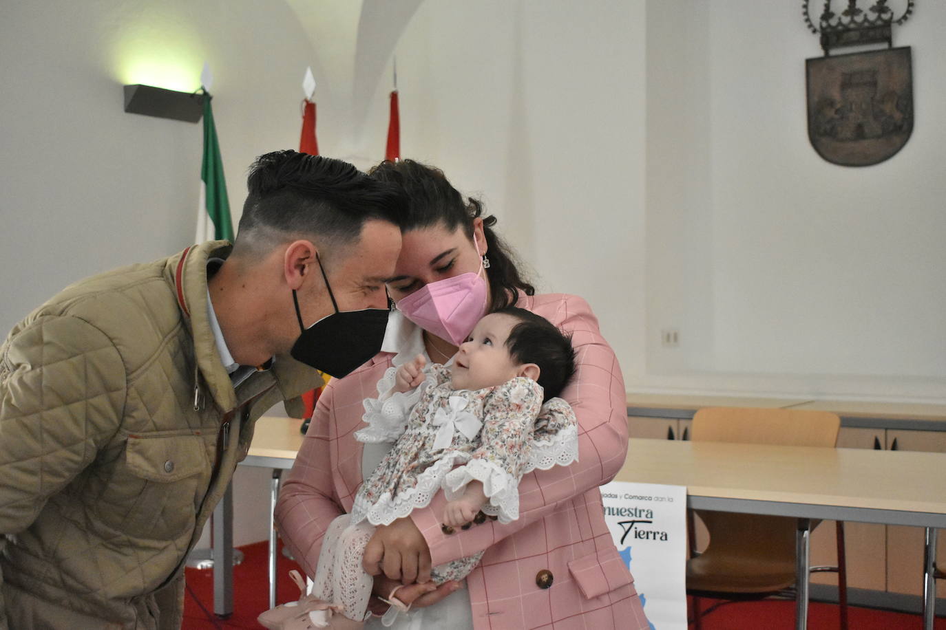 Candela Doncel Carrasco, primera niña nacida en Extremadura en 2021 