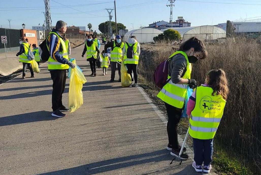 Última jornada de basuraleza llevada a cabo en Miajadas 