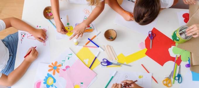 Los peques de la Ludoteca celebran la semana 'Somos artistas'