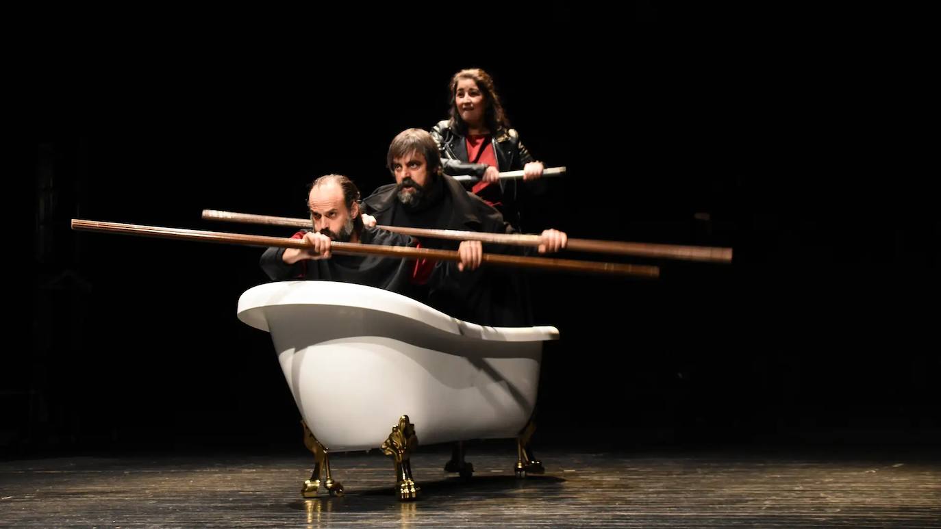 Escena de la obra 'Conquistadores' 