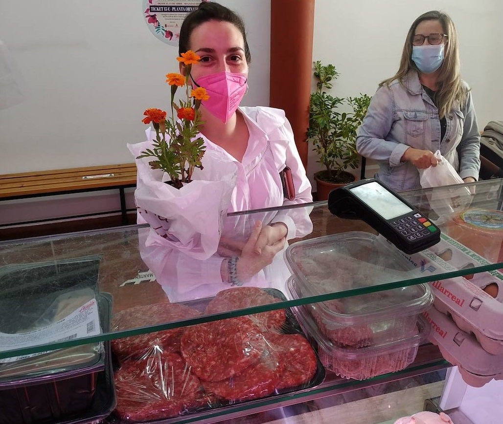 Una de las clientas premiadas en la iniciativa de la pasada primavera 