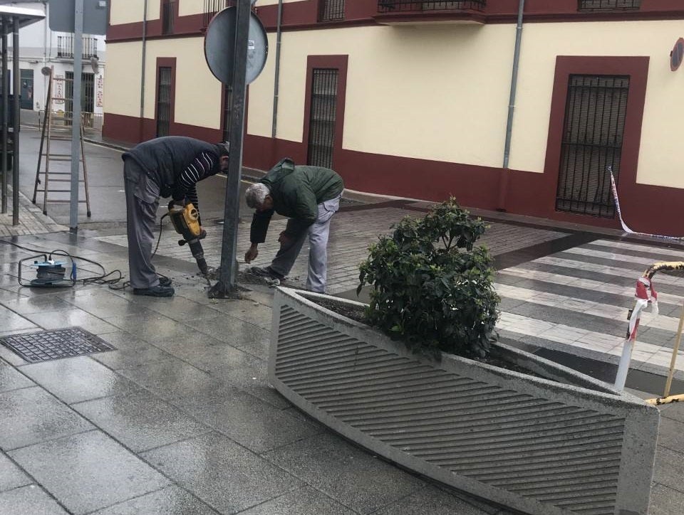 Comienzo de las obras de plataforma única en la calle Federico García Lorca 
