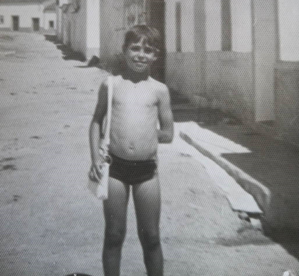 Un miajadeño, Juan Antonio Cid, el verano de sus 10 u 11 años 