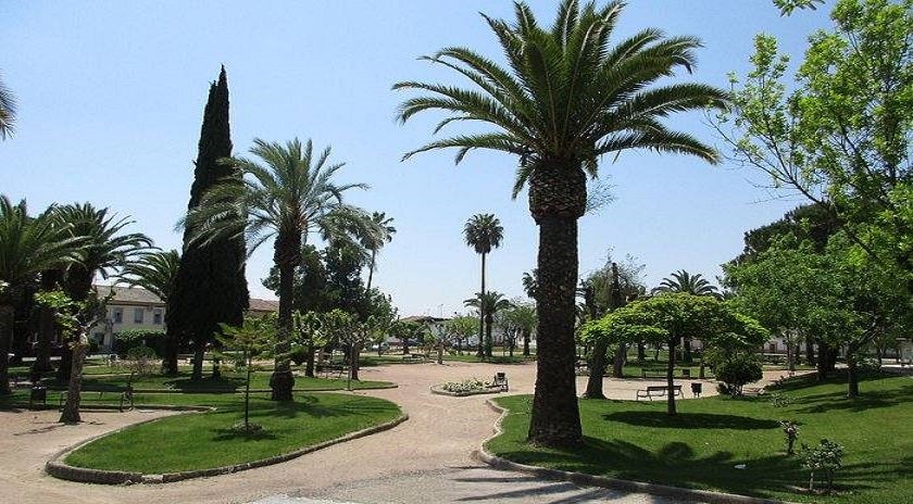 Uno de los parques de Miajadas 