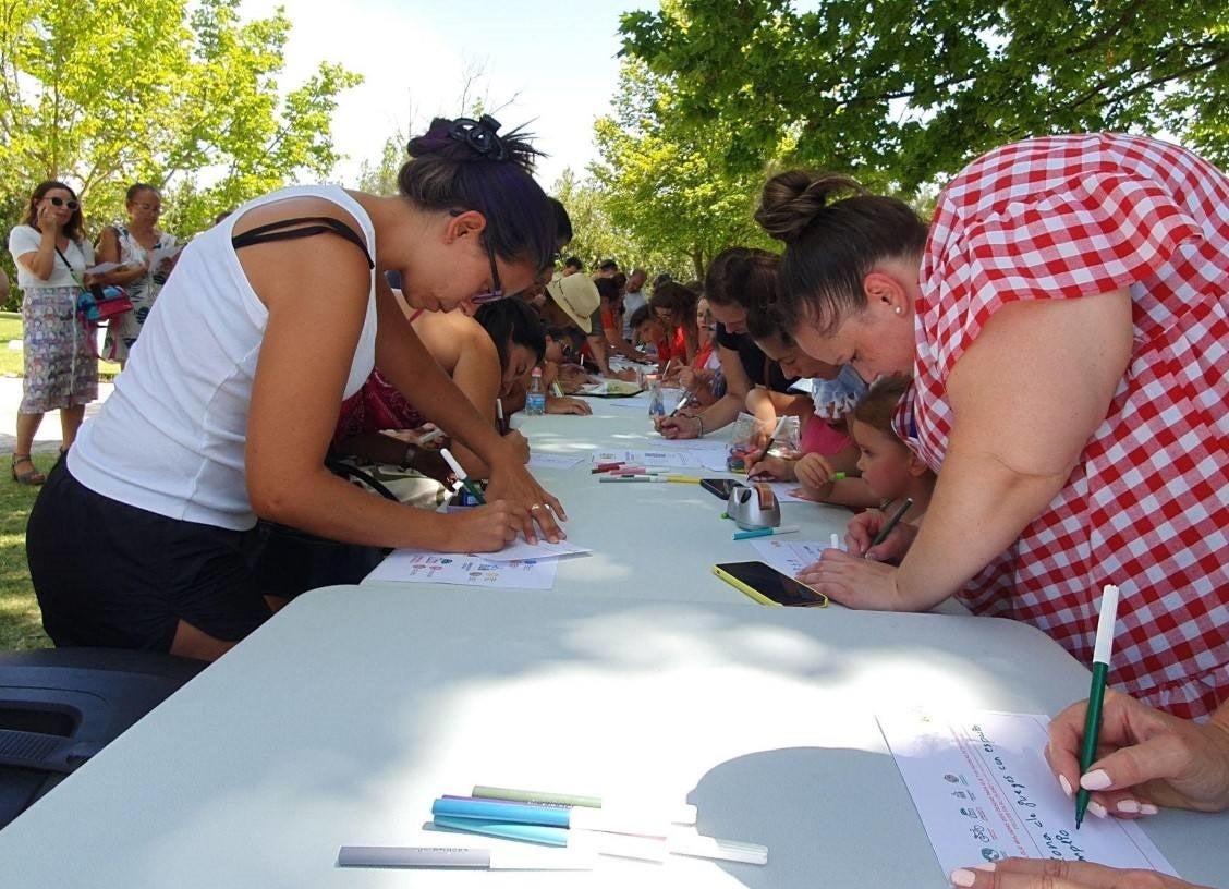Una de las actividades de participación ciudadana AUMI 