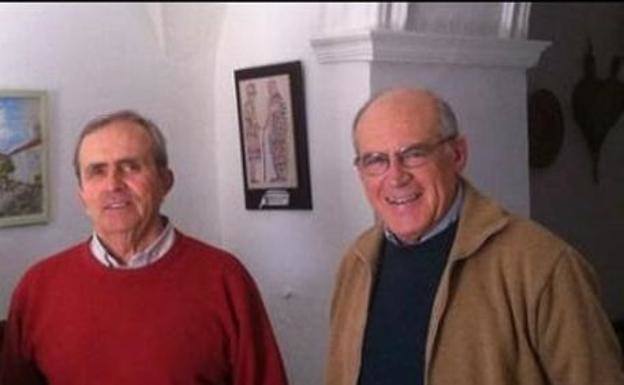 Don Enrique (izquierda) y don Agustín (derecha) convivieron durante más de 50 años y unieron sus iglesias 