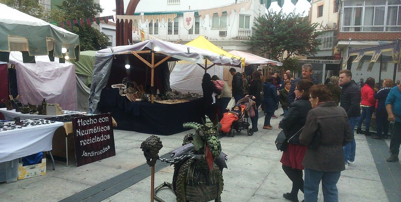 Última edición celebrada del Mercado de Fantasía Medieval en Miajadas, en 2019 