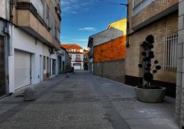 Bolos destinados a evitar que los vehículos estacionen en el acerado de plataforma única