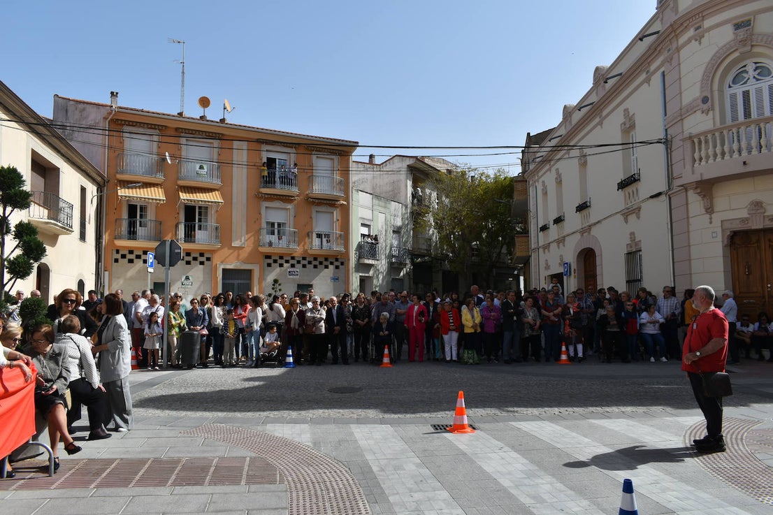 Los miajadeños volvieron a celebrar el reencuentro entre Jesús Resucitado y la Santa Madre