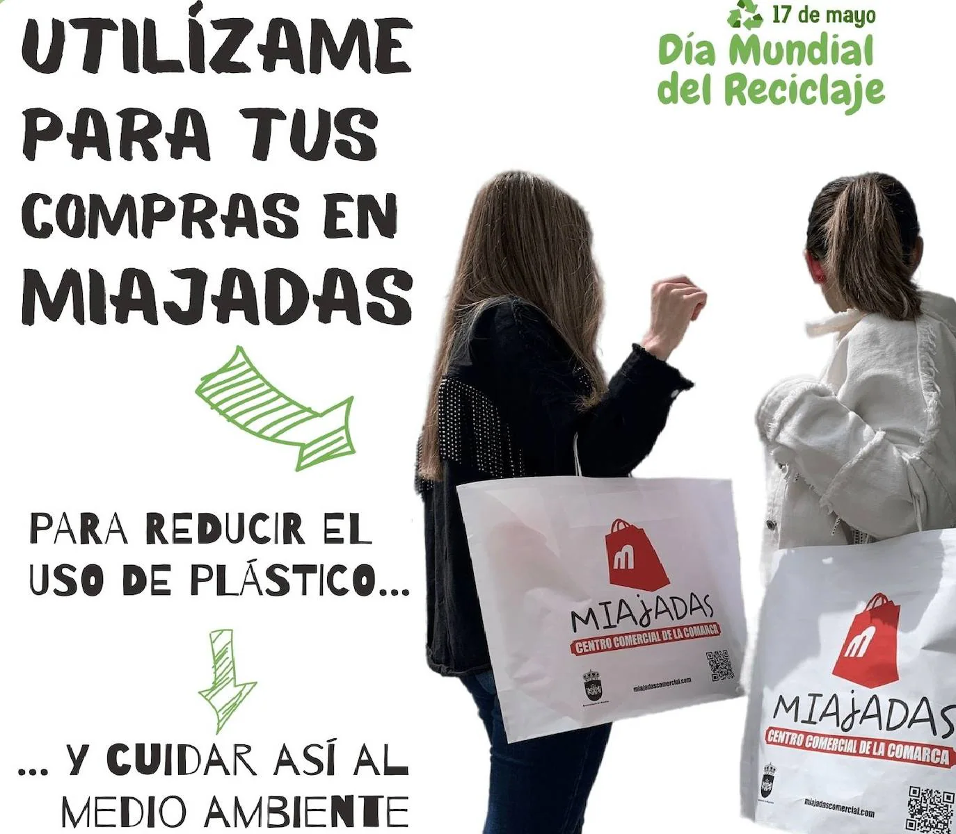 Cartel de la iniciativa de la Concejalía de Comercio por el Día Mundial del Medio Ambiente