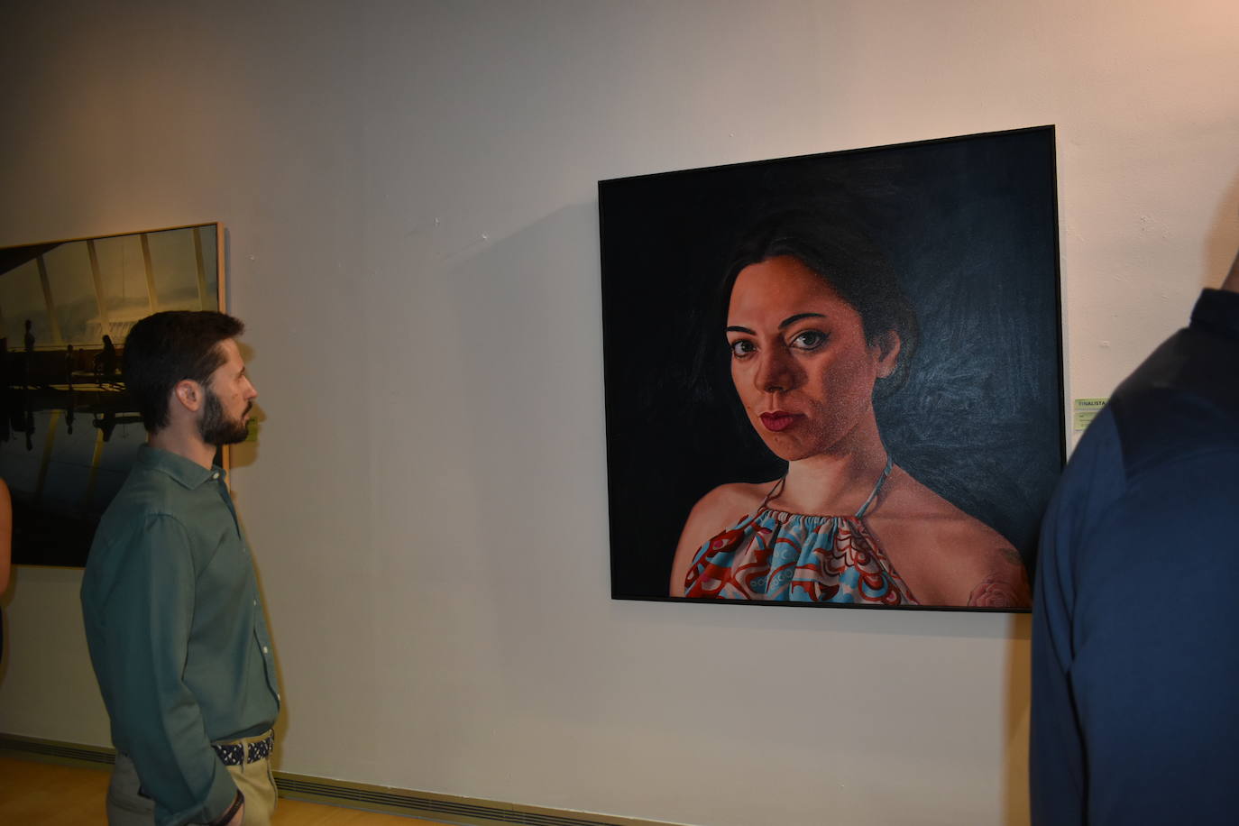 El Palacio Obispo Solís acoge la exposición de las obras del XII Certamen de Pintura Laura Otero