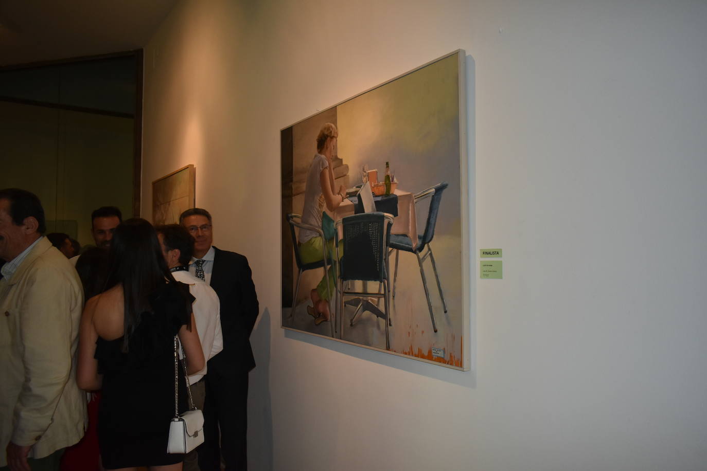 El Palacio Obispo Solís acoge la exposición de las obras del XII Certamen de Pintura Laura Otero