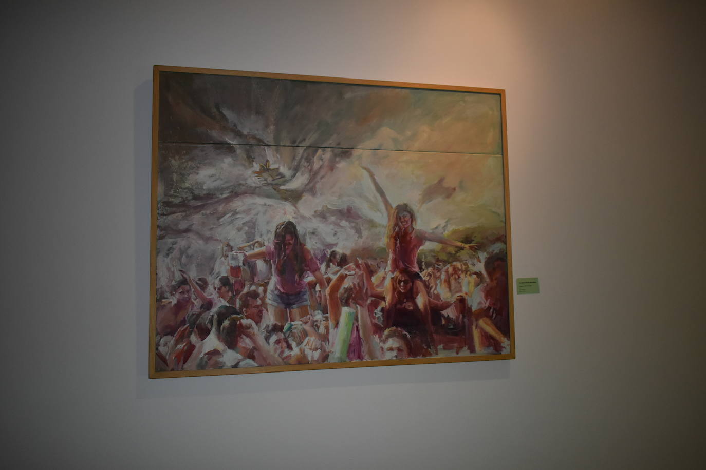 El Palacio Obispo Solís acoge la exposición de las obras del XII Certamen de Pintura Laura Otero