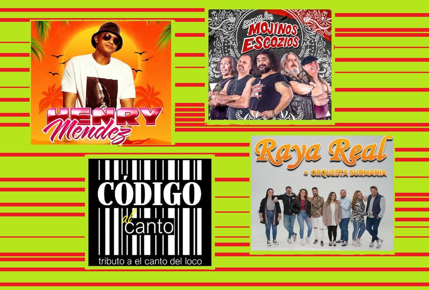 Actuaciones musicales para todos los gustos, estilos y edades llenarán las Fiestas de Agosto de Miajadas 2023
