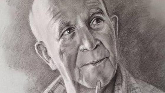 El miajadeño Julio Santiago no cesará hasta que el artista Massa Solís tenga en Extremadura una casa-museo