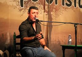 El miajadeño José Morales en el Concurso de Cante por Fandangos 'Villa de Monesterio'