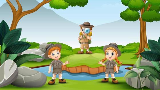 Los pequeños de la ludoteca disfrutan de la Semana de los exploradores