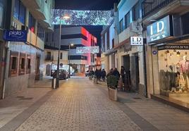 Avenida Trujillo es la principal vía de comercio y hostelería en Miajadas